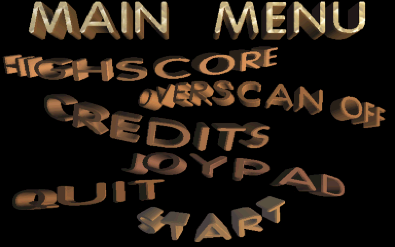 Painium Disaster [Falcon030] atari screenshot
